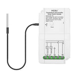 MS-103 Tuya WiFi Smart Temperature Humidity Switch Module Sensor Dual Relay Output Smart Life App Wireless Controller Work with Alexa Google