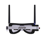 Eachine EV100 FPV Goggles 5.8GHz 72CH 720*540 with Dual Antennas& Fan 18650 Battery Case For RC Drone [UK/CZ Direct]