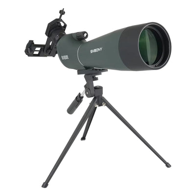 SvbonySV28A Spotting Scopes 25-75x100/20-60x80 FMC for Beginners Archery Wildlife Watching Outdoor Adventure Monocular Birdwatching
