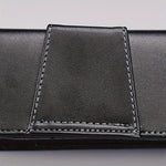 Hasp Reading Glasses Case Hung On the Belt Leather Waistpack Sunglasses Storage Box for Everyday Use