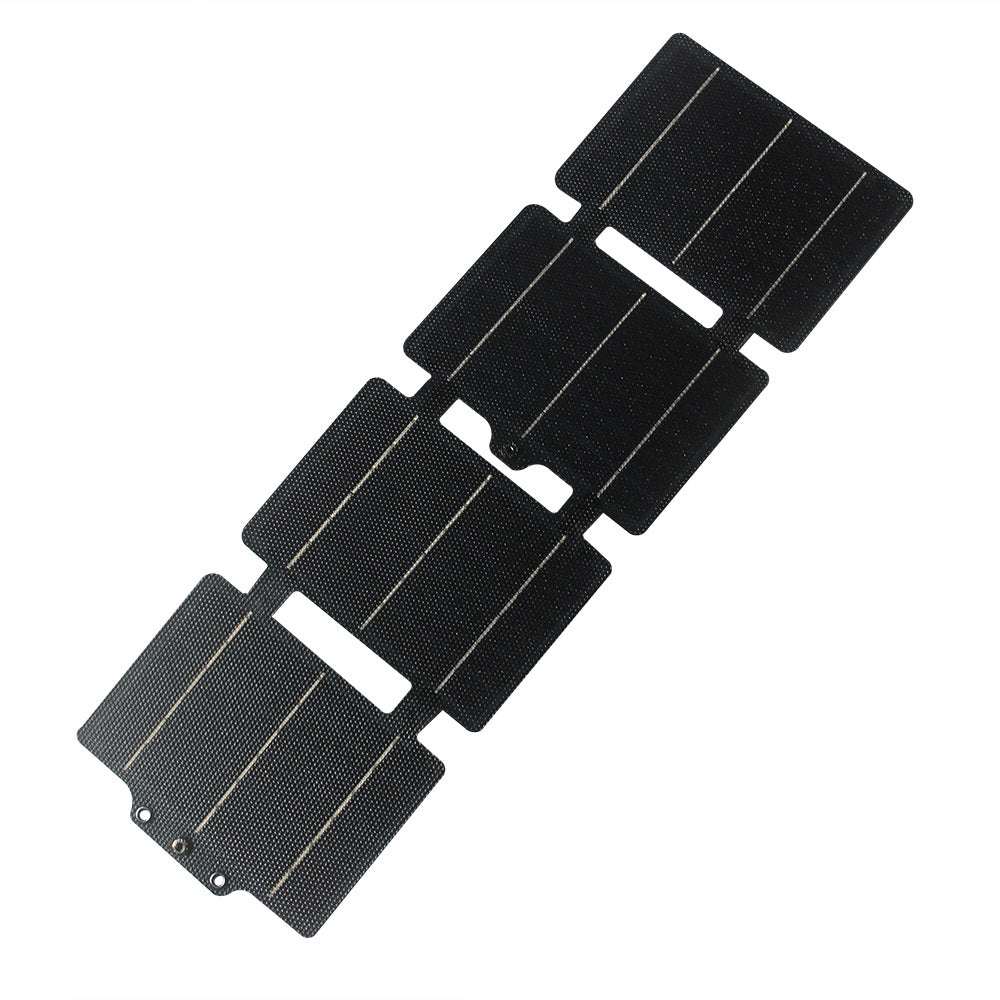 14W ETFE Foldable Solar Panels IPX6 Waterproof Portable Solar Panel Charger Lightweight Solar Panel Charger USB/Type-C for Camping Essentials