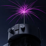 Music Tesla Coil 60W Bluetooth/AUX Dual Mode Music Box Artificial Touchable Audio Input Science Experiments