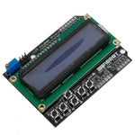3Pcs Keypad Shield Blue Backlight For Robot LCD 1602 LCD1602 Display Module Input Output Expansion Board