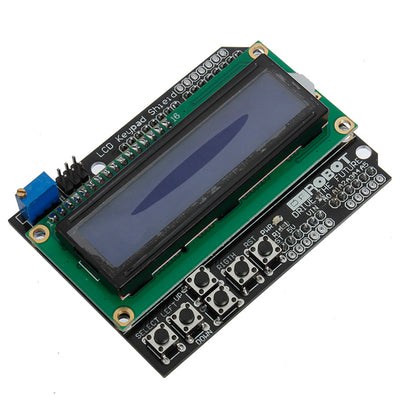 3Pcs Keypad Shield Blue Backlight For Robot LCD 1602 LCD1602 Display Module Input Output Expansion Board