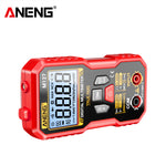 LinkMejor M127 Digital Multimeter True RMS 4000 Counts Automatic Identification High-Definition Backlight LCD Compact Portable Multimeter AC DC Voltage Resistance Measurement