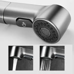 2 Water Mode Kitchen Faucet Pull Out Faucet Liftable Pull Out Sprayer for Bathroom Kitchen Sink Anti-splash Hot & Cold Dual Control