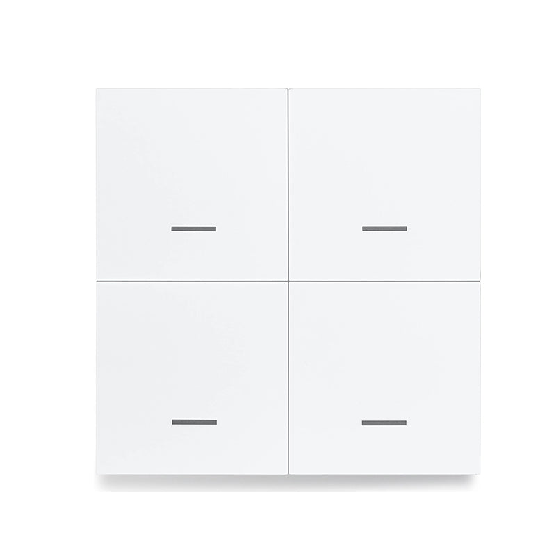 Tuya Smart ZigBee3.0 Switch 4 Gangs Scenario 12 Scenes Switch Push Button Controller Support Home Assistant Zigbee3.0 Gateway Required