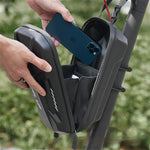 LinkMejor 3L Electric Scooter Front Bag Waterproof EVA Hard Shell Storage Bag Front Hanging Bag for Electric Scooter Bike