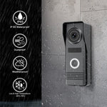 M712W 2 Wires Smart Home Tuya Wifi 1080P Video Intercom Video Doorbell with 7'' Touch Monitor Video Doorbell Door Camera Security System