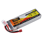 LinkMejor 11.1V 4000mAh 30C 3S LiPo Battery T Plug for RC Car