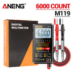 LinkMejor M119 Portable 6000 Counts Digital Multimeter Avometer Transistor Capacitor Tester