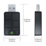 Babaolong 2-in-1 Wired To Wireless Carplay Adapter Android Auto Adapter Plug Car Machine Interconnection Converter