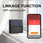 Tuya Smart Zigbe Rain Sensor With Light Detector Solar Operated IP65 Outdoor Waterproof Rain Detector Smart life Remote Control