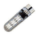 T10 LED 194 168 W5W 5050 SMD RGB Car Dome Reading Light Auto Wedge Lamp RGB LED Bulb with Remote Controller