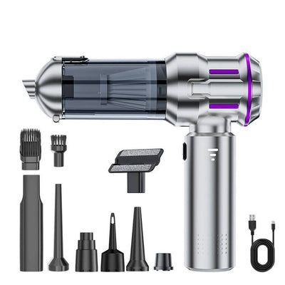 LinkMejor 100W Brushless Wireless Car Vacuum Cleaner Powerful Suction Wet & Dry Handheld Cleaning Auto Home