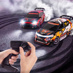 S819/S831 RTR 1/24 2.4G Mini RC Car Rally Truck LED Light Vehicle Desktop Toys Model Collection Gift For Boys