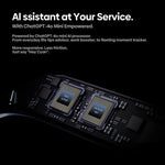 [World Premiere]Zeblaze Eyewear AI Smart Shooting Glasses 5MP 1080P Camera ChatGPT-4o Enpowered Open-Ear Speakers 32GB Storage 14H Battery Life Multi-language Supported IPX4 Hands-Free Audio Smart Glasses