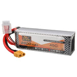 LinkMejor 14.8V 2800mAh 45C 4S LiPo Battery XT60 Plug for RC Drone