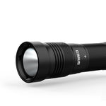 [US Direct] SMACO F2 IPX8 Monolation Strong Light Diving Flashlight Underwater 300m Professional Diving Operation Patrol LEDD Torch