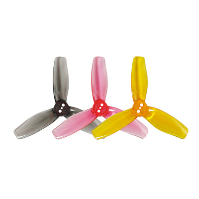 2 Pairs / 6 Pairs Gemfan 3026-3 3026 3 Inch PC 3-blades 1.5mm Hole Propeller for 1408 Motor 220mm Soccer RC FPV Racing Drone