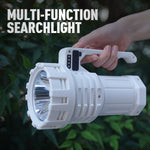 LinkMejor Brightest Power Charger Rechargeable Built-in Batter Flashlight Search high Light Rechargeable Light