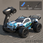 LinkMejor SG318 PRO Beast 1/20 2.4G RWD Brushed RC Car LED Light Racing Off-Road High Speed Full Proportional Vehicles Model RTR Toys