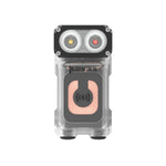 LinkMejor X3 Owl 700LM Mini LED Keychain Flashlight 180° Rotating Head Best EDC Flashlight Wireless Charging Base Ultra-light Weight Mini Torch Camping Tent Lamp