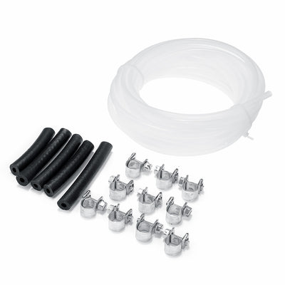 3mm 5M Fuel Pipe Line Hose Clip Kit Rubber+Metal For Eberspacher Heater Fuel Tank