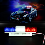 RC Car Parts LED Police Flash Light Alarming for 1/10 HSP Kyosho Tamiya Axial SCX10 D90 Vehicles Models Spare Accessories