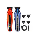 LinkMejor MS-5093 Professional Hair Clipper 7000RPM High Speed 2000mAh Long Battery Multi Guide Combs Cordless Rechargeable Hair Trimmer with LED Digital Display for Home Salon Use