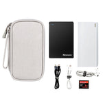 Double Layer Travel Portable Digital Product Storage Bag, U Disks Hard Disks Protective Cover, USB Data Cable Organizer Headset Charging Treasure Box Accessories Case
