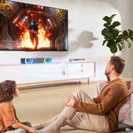 [EU/US Direct] Refurbished Ultimea Solo B30 120W 2.1CH Soundbar with 3-inch Subwoofer BassMAX Technology 121 Preset EQ Matrices Smart APP Control USB Optical 3.5mm AUX Compact bluetooth 5.3 Speaker Soundbar Subwoofer