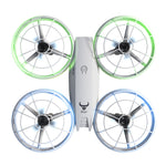 LinkMejor SG500 PRO / MAX Mini WiFi FPV Headless Mode 360° Roll Circle Protection Colorful LED Kids Gifts 2.4G 4CH 6-Axis RC Drone Quadcopter RTF