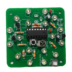 Remote Control Night Light DIY Kit Adjustable Brightness 18 LEDs with USB Power and Infrared Remote for Soldering Practice