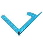 Yunzhong Adjustable Ruler RC Car Wheel Rim Camber Height Tires Angle Balance Rulers for 1/8 1/10 Tamiya HSP HPI