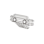 LinkMejor 14210 RC Car Front Rear Anti-collision Accessories Spart Parts 14100C 14110C