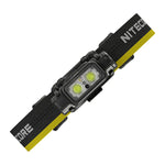 LinkMejor NU45 1700 Lumen Headlamp Bulit-in 4000mAh Battery Type-C Rechargeable Headlight White+Red Light For Night Runing/Camping