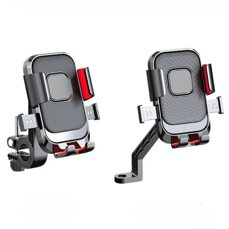 LinkMejor Anti-Shock Bicycle Phone Mount 360° Rotation Quick Release Shockproof Bike Holder for 4.7-7.2 inch Phones MTB Bike Road Bike