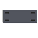 LinkMejor HBP-614 for PS5 Portal Game Console RGB Light Charger Bracket with Detachable Stand Plug and Play