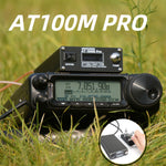 LinkMejor AT100M Pro 1.8mhz-30mhz 100W Antenna Tuner Support Morse Code Exerciser Standing Wave Meter Power Meter For HF Radio
