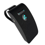 SP09 Handsfree Bluetooth 4.2 Car Kit Speakerphone Sun Visor Clip with Auto On Multi-Point for Wireless Calls Music Streaming