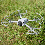 LinkMejor Quick Release Anti-Collision Propeller Props Guard Protection Cover for DJI Mini 4 PRO RC Drone Quadcopter