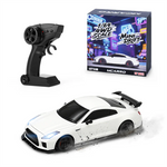 LinkMejor MC061 RTR 1/64 2.4G 4WD Mini Drift RC Car Sports LED Light High Speed On-Road Micro Racing Remote Control Vehicles Models Desktop Ornaments Toys