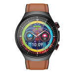ET488 1.43-inch AMOLED Display ECG Micro-examination Fatigue Analysis bluetooth Call Heart Rate Blood Pressure SpO2 Monitor Sleep Monitoring Uric Acid and Lipid Function HRV Detection Fatigue Analysis BMI Women's Health IP68 Waterproof Smart Watch