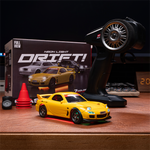 LinkMejor H1 H2 RTR 1/43 2.4G 4WD for Mazda Subaru Officially Licensed Drift RC Car with Gyro Full Proportional Remote Control Mini Race LED Light High-Speed Motor On-Road Racing Vehicle Model Boys Gifts Toys