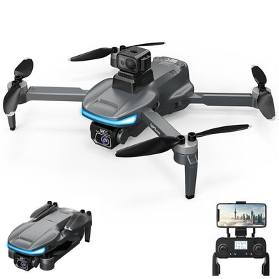 LinkMejor L105 PRO GPS 5G WiFi FPV with 4K HD Dual Camera Servo Gimbal 360° Obstacle Avoidance Optical Flow Positioning 249g Brushless Foldable RC Drone Quadcopter RTF