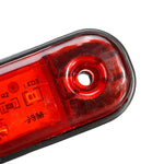 LinkMejor Side Marker Indicator Light Waterproof For 12V 24V Trailer Truck Bus Lorry Van