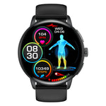 ET473 1.56-inch AMOLED ECG AI Assistant bluetooth Call Heart Rate Blood Pressure Blood Oxygen Monitor Sleep Monitoring Emotional Fatigue Detection Non-Invasive Blood Glucose Blood Component Measurement Body Composition Analysis IP68 Smart Watch