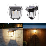 Elfeland HW 669 Solar Motion Sensor Wall Light 5W LED IP65 Waterproof Solar Outdoor Light for Garden Fence Patio Pathway