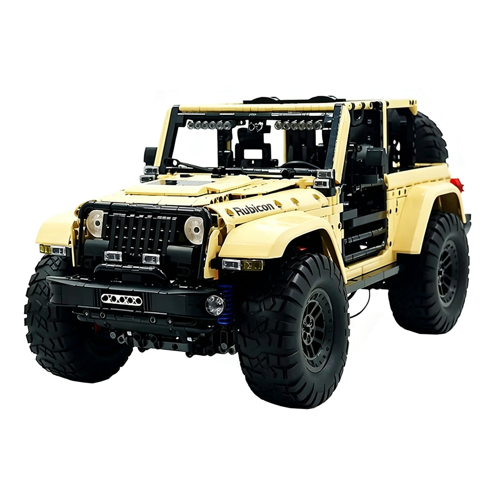 Mould King 13184 1/6 for Wrangler APP/RC Motorized Off-road Car MOC Toys Building Block Brick Assembly Kit Kids Christmas Gift